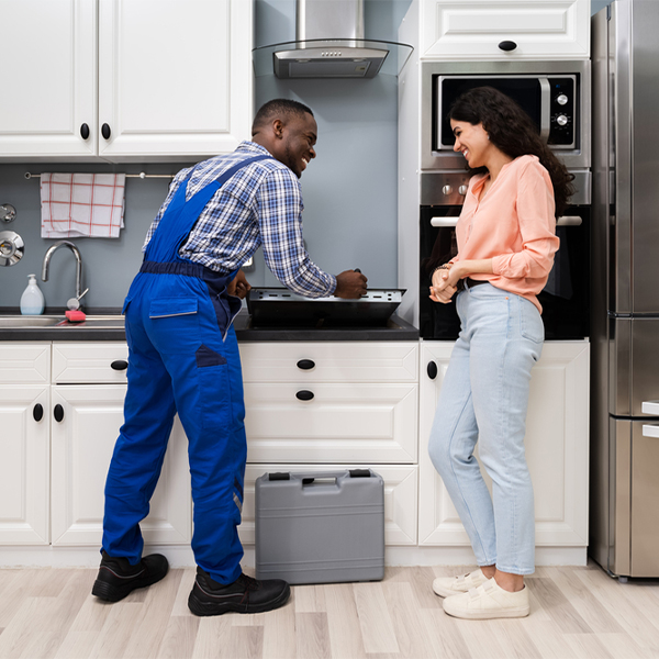 can you provide an estimate for cooktop repair before beginning any work in Boonville California